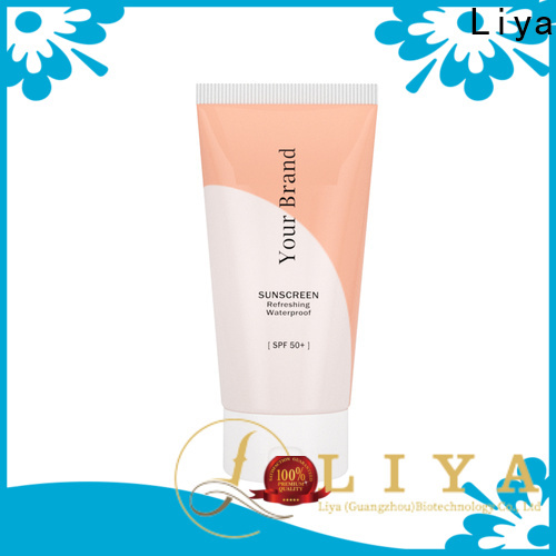 Liya good quality sunblock lotion supplier for skin protection