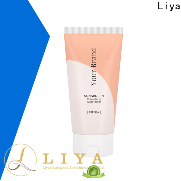 Liya sunscreen lotion supplier for face care
