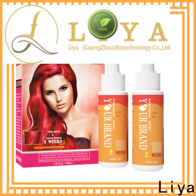 Liya professional best hair dye factory for hair salon