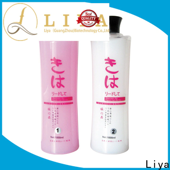 Liya professional hair perming products supplier for hairdressing