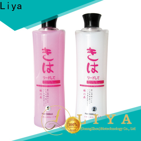 Liya Best hair rebonding cream factory for hair salon