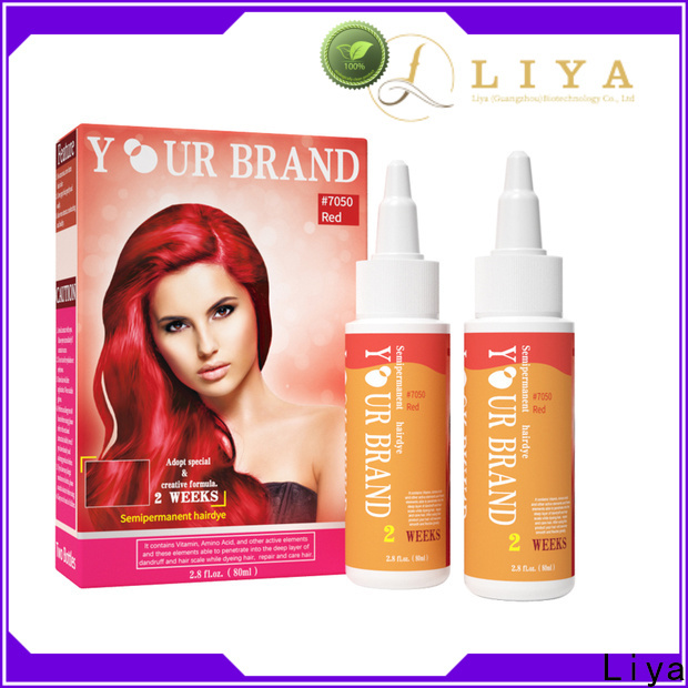 Liya Bulk Temporary hair color distributor for hair salon