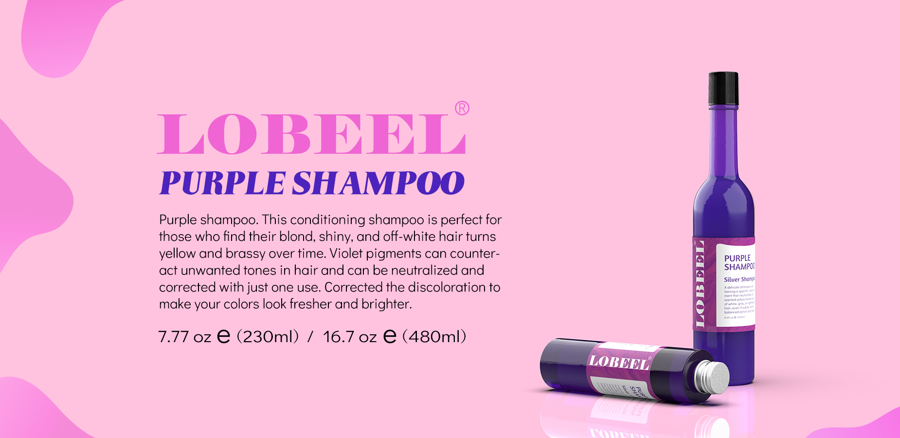 Hairdressing: Purple Shampoo - Easily get rid of the yellow pigment in the hair!