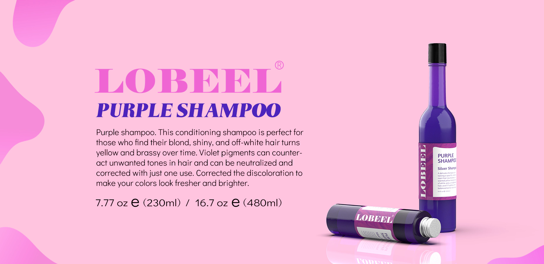 Hairdressing: Purple Shampoo - Easily get rid of the yellow pigment in the hair!