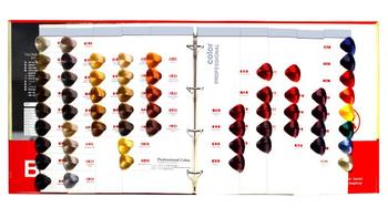Fashion Color Catalogue Hair Color Chart for Hair Color Cream Hair Dye