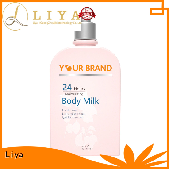 Liya body care lotion widely applied for