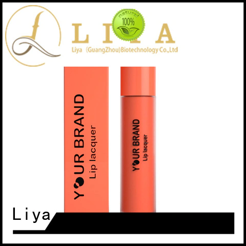 Liya beautiful lip makeup products factory for make beauty