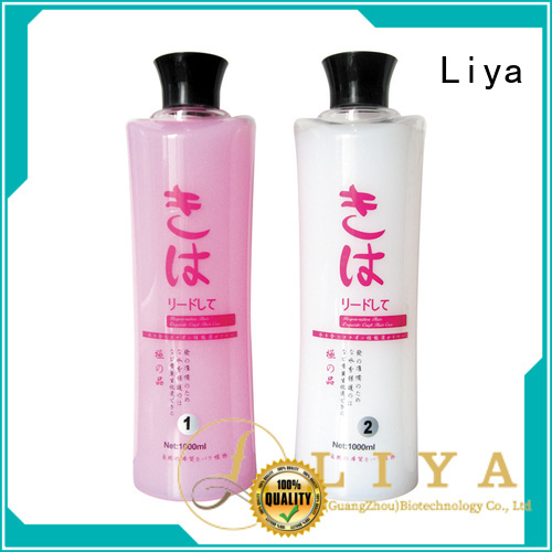Liya customized perm lotion widely applied for hair salon