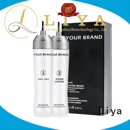 Liya customized hair rebonding cream factory for hair treatment