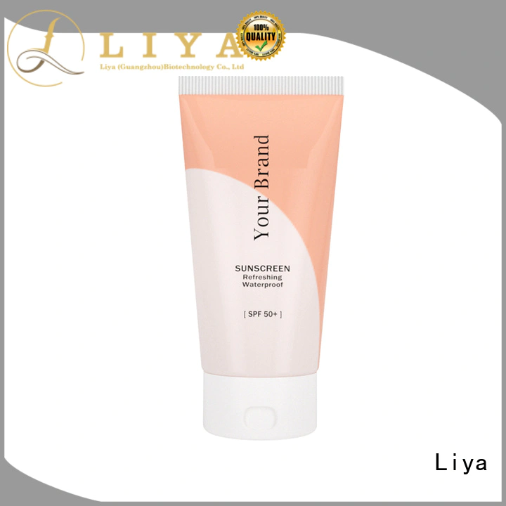 Liya sunscreen lotion nice user experience for skin care