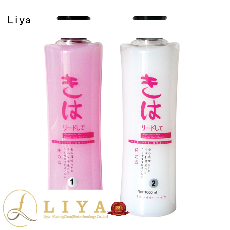 Liya hair perming products manufacturer for hair shop