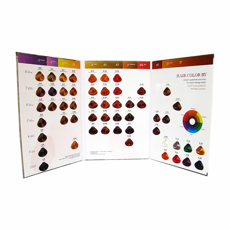 OEM color charts for hair supplier for hair salon-1