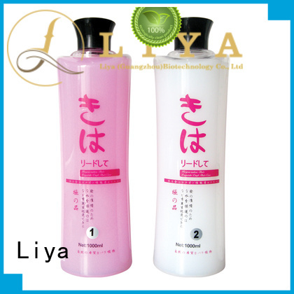 Liya customized perm lotion widely used for hairdressing