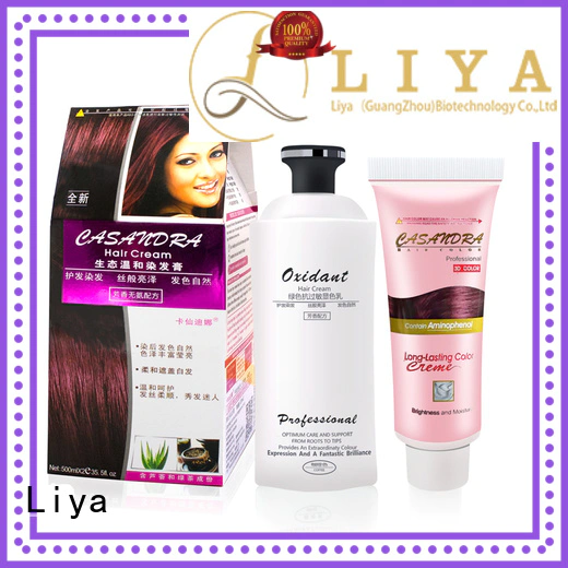 Liya economical Temporary hair color nice user experience for hair shop