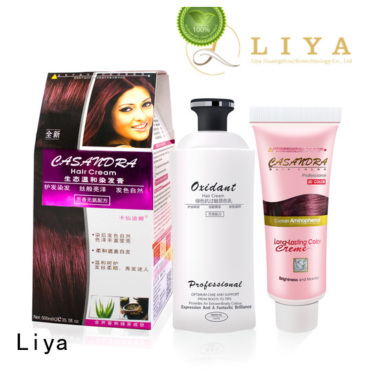 Liya Best hair dye brands supplier for hair shop