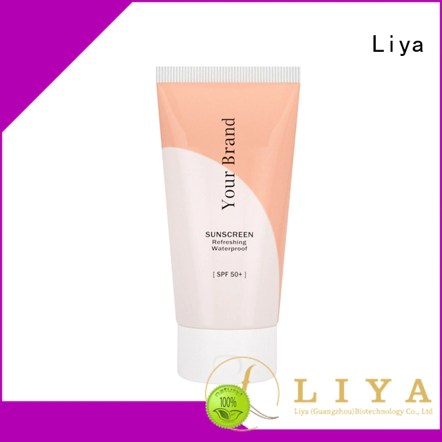 Liya good quality sunscreen cream nice user experience for face care