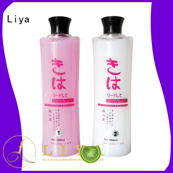 Liya best hair perm products widely applied for hair salon