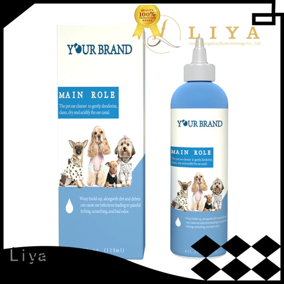 Liya good quality dog shampoo suitable for pet grooming