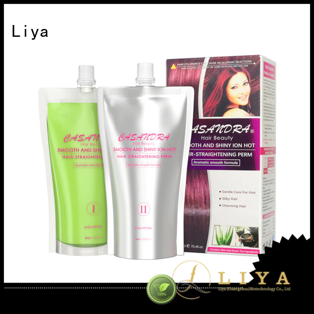 Liya best hair perm products factory for hair treatment