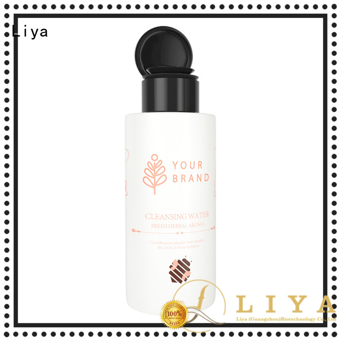 Liya cleansing water indispensable for removing make up