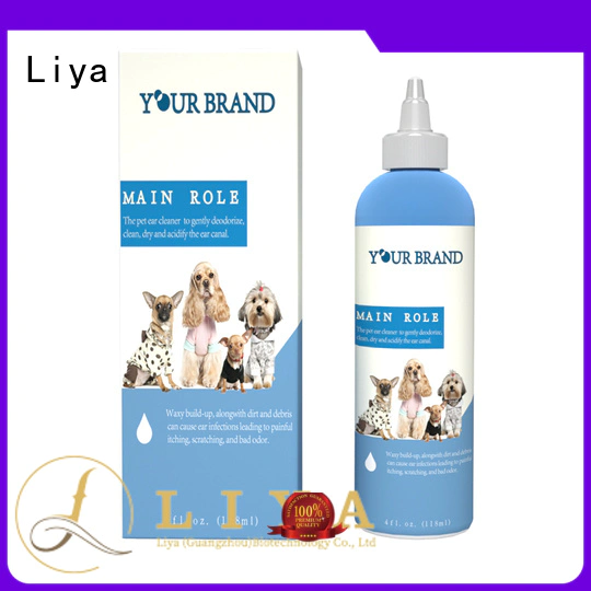 Liya dog ear cleaner supplier for pet grooming