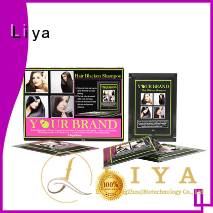 Liya sliver hair dye hair salon