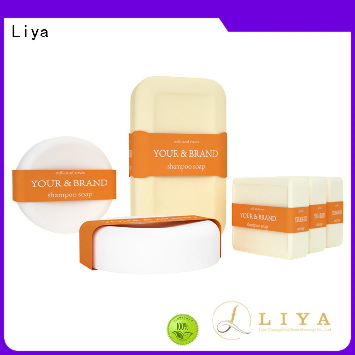 Liya economical solid shampoo bar perfect for hair cleaning