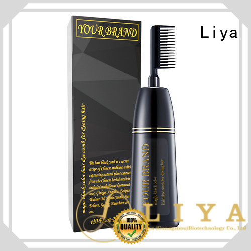 Liya semi permanent hair color widely employed for hair salon