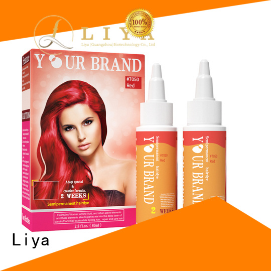 Liya hair color products satisfying for hairdressing