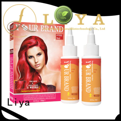 Liya good quality hair dye manufacturer satisfying for hair shop