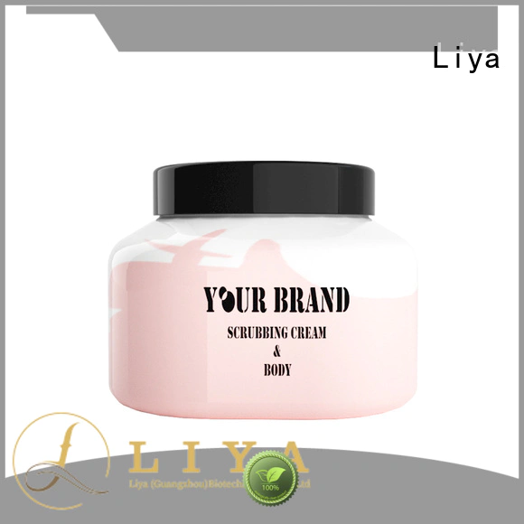 Liya economical body scrub supplier for anti wrinkle