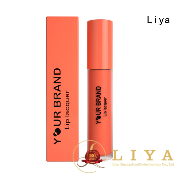 Liya lip cosmetics satisfying for make beauty