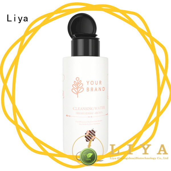 Liya hot selling water cleanser satisfying for removing make up