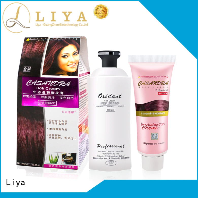 Liya economical Temporary hair color for hairdressing