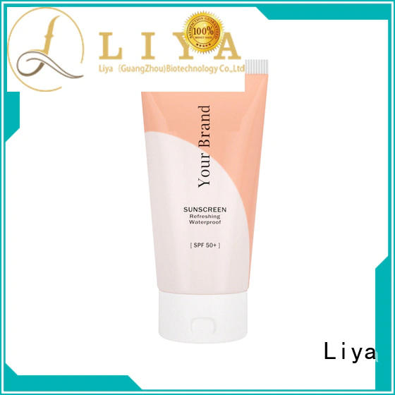 Liya useful sunscreen lotion distributor for skin protection