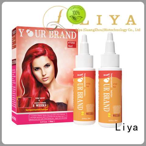 Liya hair color products needed for hair stylist