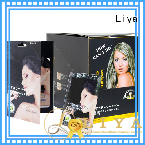Liya convenient Temporary hair color widely employed for hair stylist