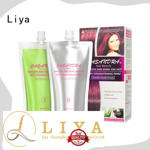 Liya perm cream widely applied for hair salon