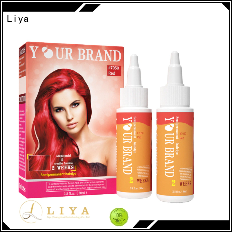 Liya hair color products vendor for hairdressing