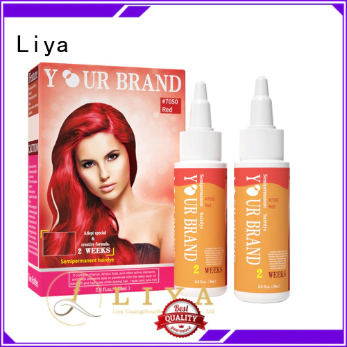 Liya best hair color product nice user experience for hair salon