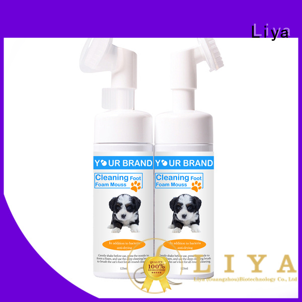 Liya puppy shampoo nice user experience for pet