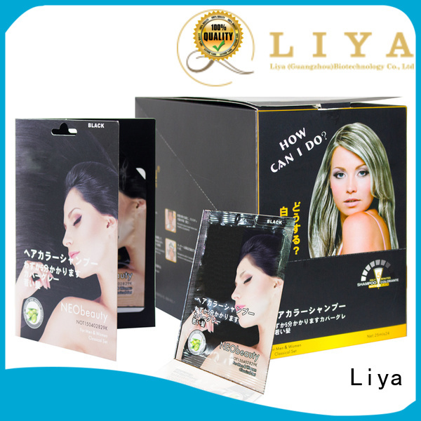 Liya economical hair dye cream hair salon
