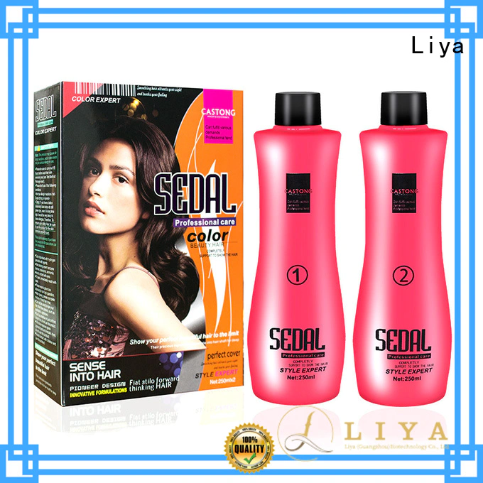 Liya useful curly perm products hairdressing