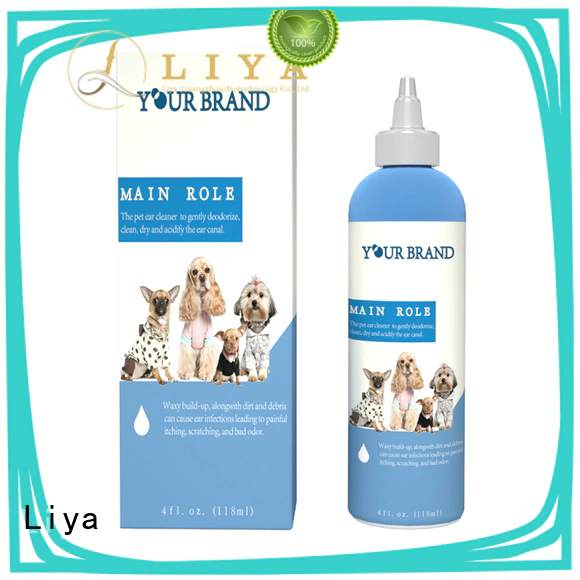 Liya good quality puppy shampoo popular for pet grooming