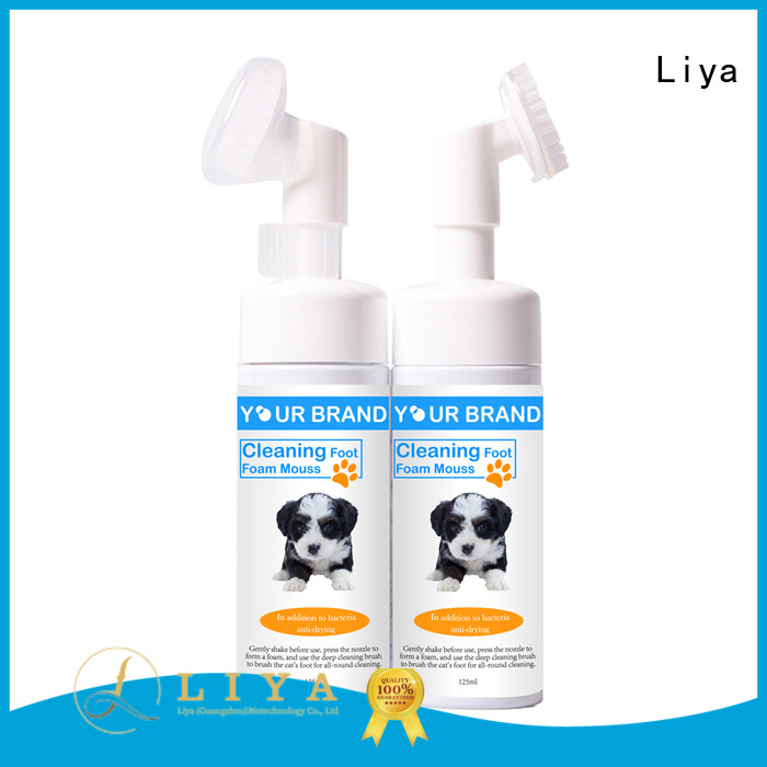 Liya puppy shampoo nice user experience for pet grooming