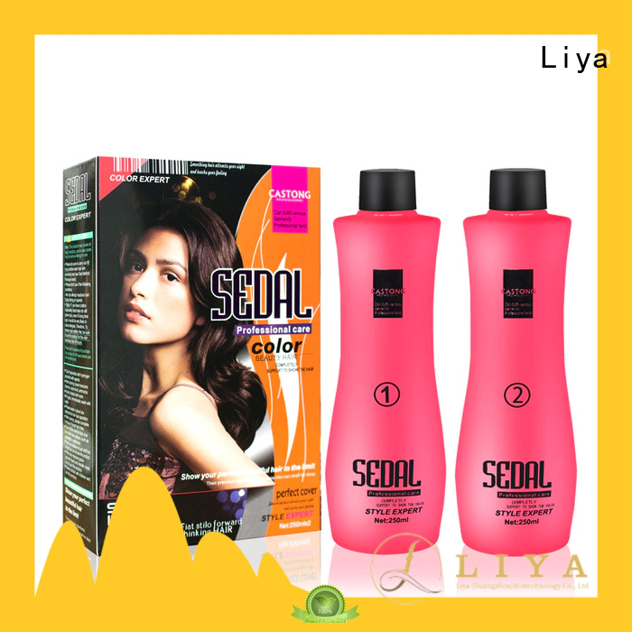 Liya economical perm lotions supplier for hair salon
