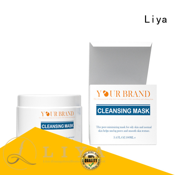 Liya easy to use face masque optimal for sensitive skin