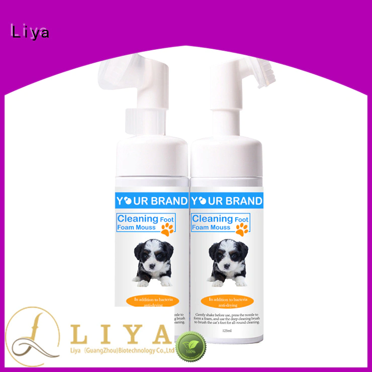 Liya puppy shampoo distributor for pet grooming
