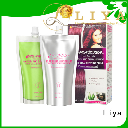Liya perm lotion widely used for hair salon
