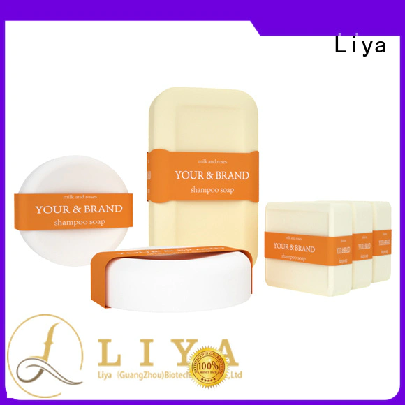 Liya shampoo bar optimal for hair salon